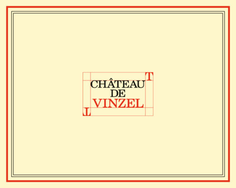 Logo du Château de Vinzel avec zones de réserve